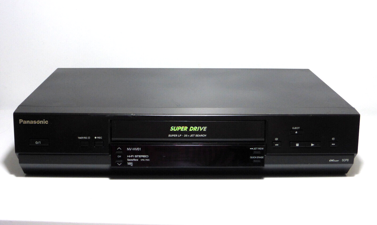Videorecorder Panasonic NV-HV61 6 Kopf HiFi SQPB schwarz VHS