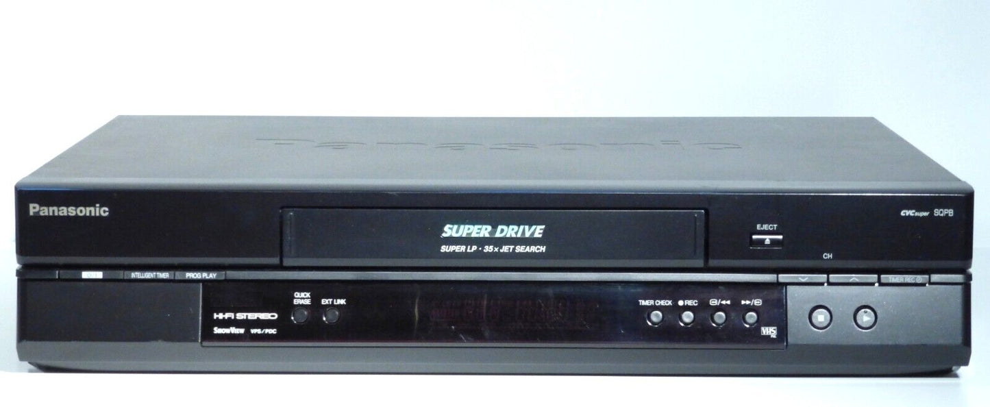 VHS Hi-Fi Videorekorder Panasonic + Fernbedienung