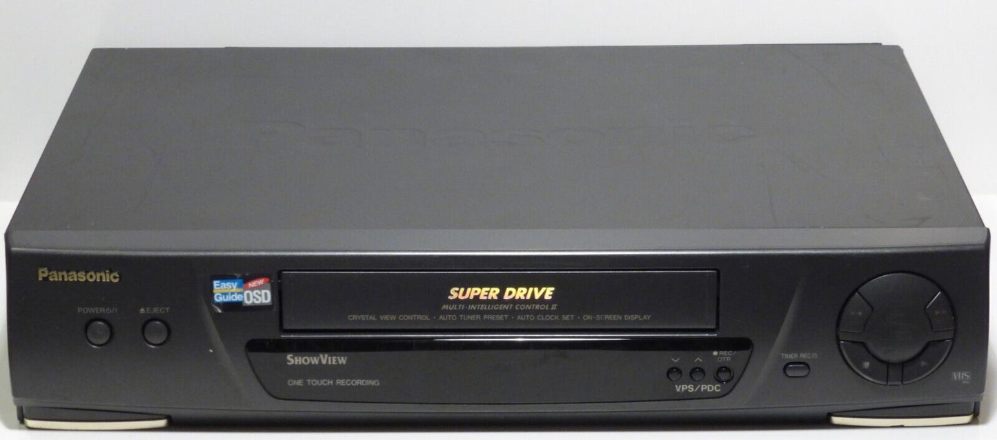 VHS Hi-Fi Videorekorder Panasonic + Fernbedienung