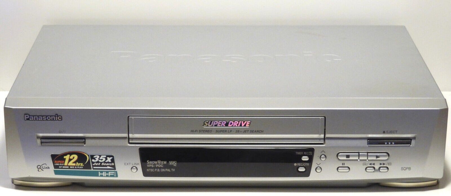 VHS Hi-Fi Videorekorder Panasonic + Fernbedienung