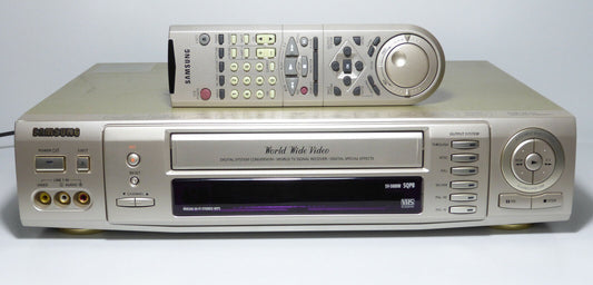 Videorecorder Samsung SV-5000W 4 head HiFi SQPB PAL SECAM NTSC 1 Jahr Garantie